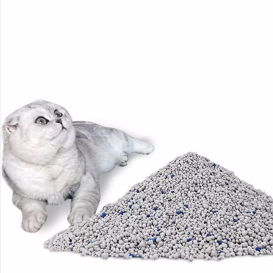 Forme de boule de vente chaude, rapide, litière pour chat en bentonite dure